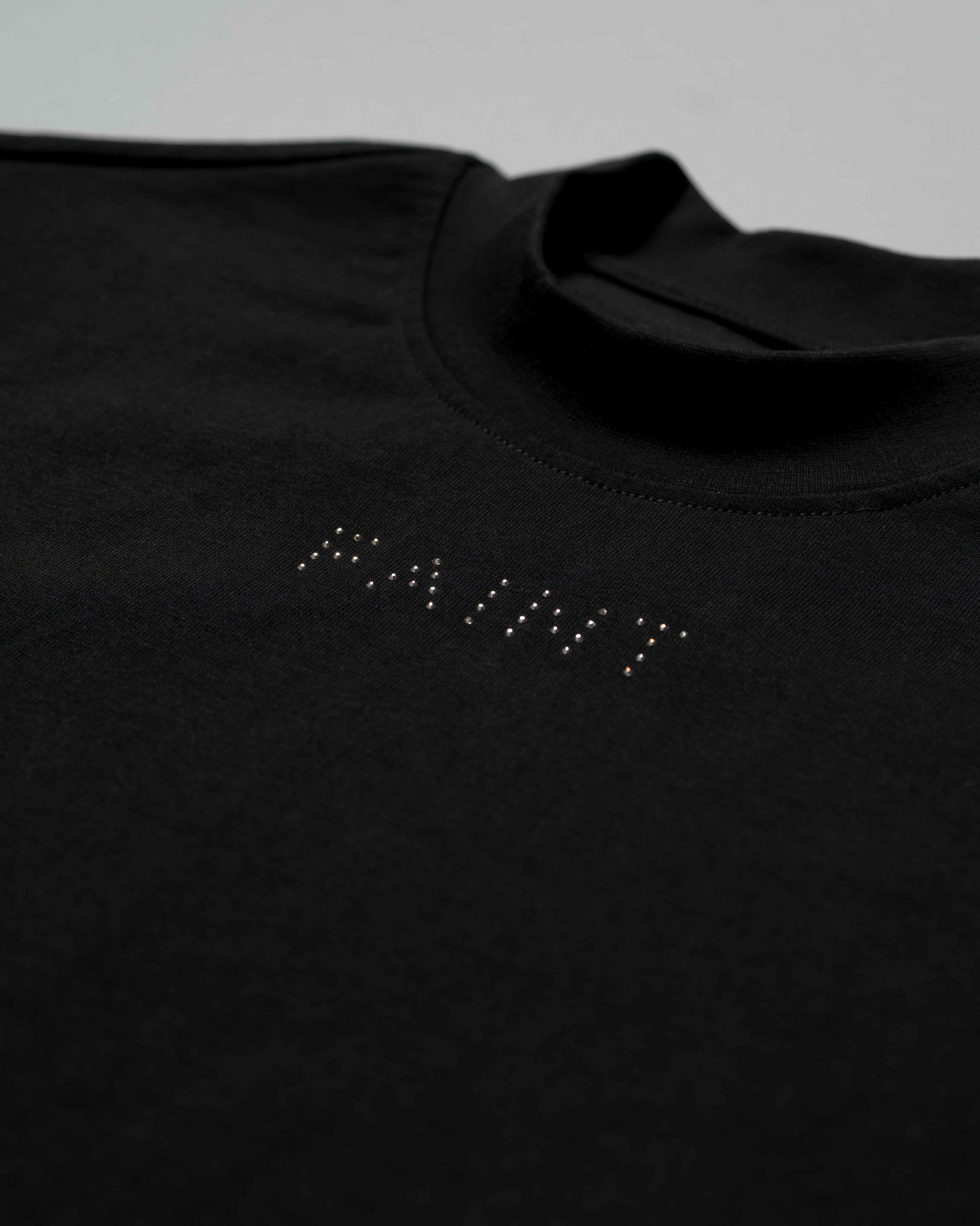 FAINT ARC-001 Heavyweight Rhinestone T-Shirt